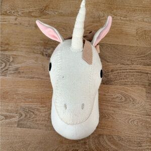 Target Cream and Pink Unicorn Wall Decor